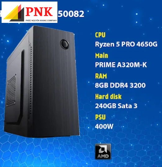Home Office 50082 Ryzen 5 Pro 4650G/8GB/240GB SSD/Free DOS