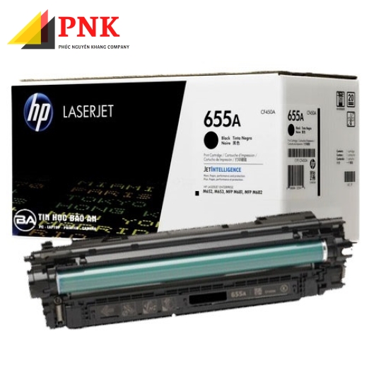 Hộp Mực in màu Đen HP 655A Black (CF450A) Cho HP Color LaserJet Enterprise