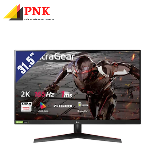 Màn hình LCD LG 31.5" 32GN600-B.ATV (2560 x 1440/VA/165Hz/1 ms/FreeSync)