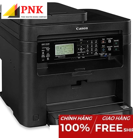 Máy in laser trắng đen đa năng in 2 mặt tự động Canon MF244DW Chính Hãng