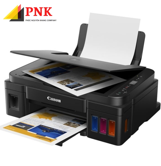 Máy in Phun màu Đa năng Canon PIXMA G3010 Wifi Chính Hãng
