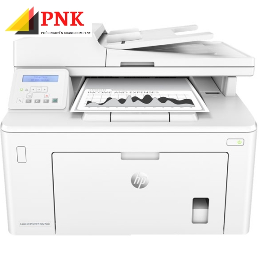 Máy in Laser trắng đen in 2 mặt HP Laserjet Pro MFP M227SDN Chính Hãng