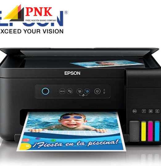 Máy in phun màu Epson L4150 Đa chức năng ( in 2 mặt/ Copy/ Scan/Wifi )